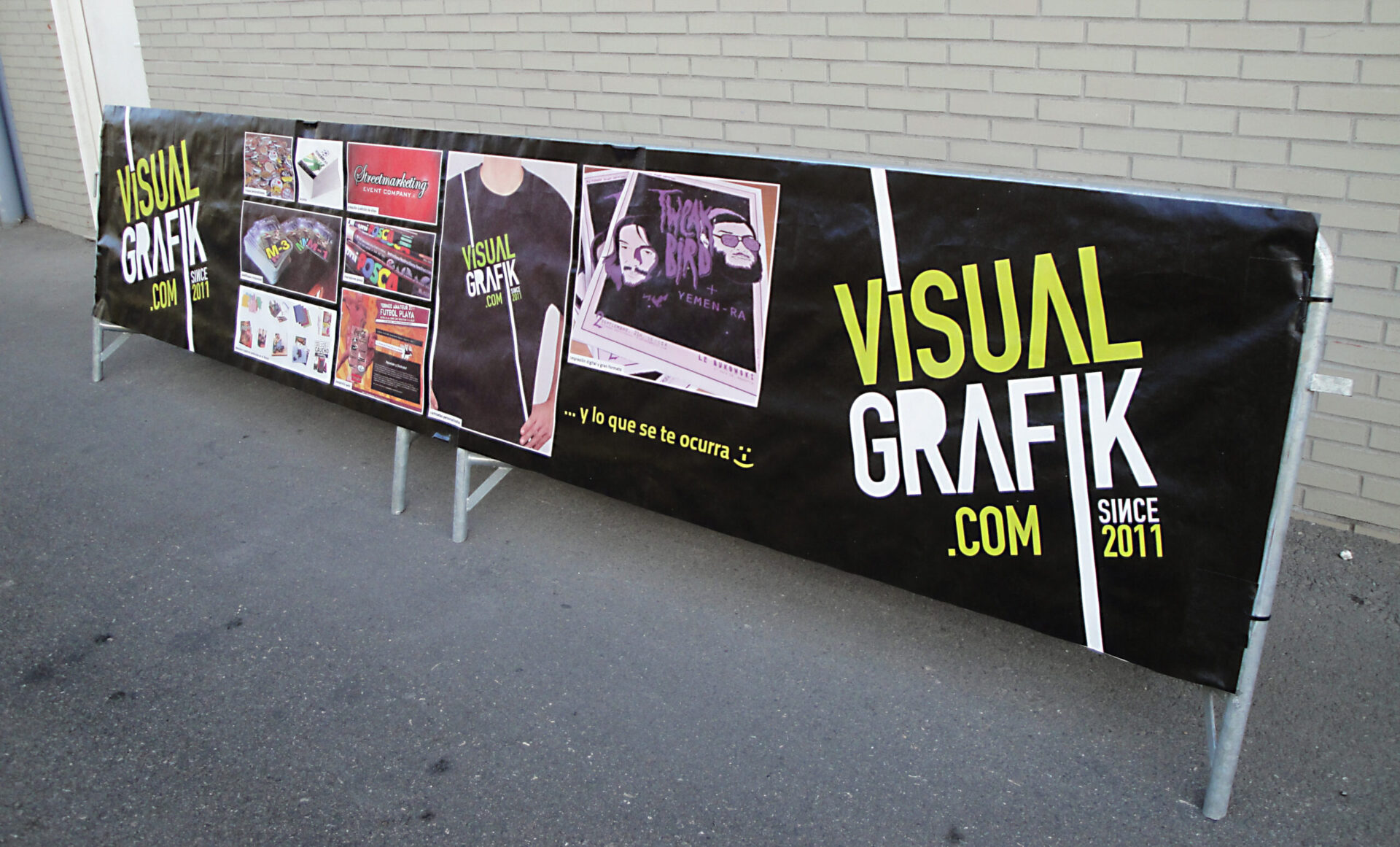 VisualGrafik ya tiene su pancarta