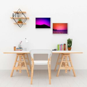 PVC-Forex 2 x 30x20 - Donostia de Cielos Coloridos