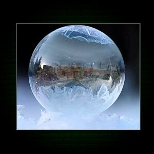 PVC-Forex 27X15cm - Pasaia en Burbuja Congelado