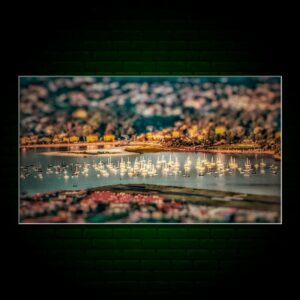 PVC-Forex 30X20cm - Jaizkibel Tilt-Shift (Barquitos)