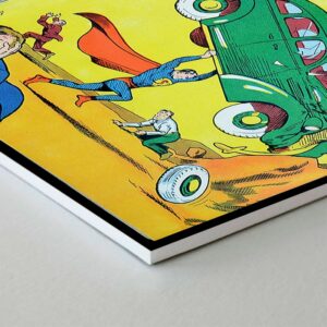 PVC-Forex 20x30cm - Comic. Superman Action Comics No. 1