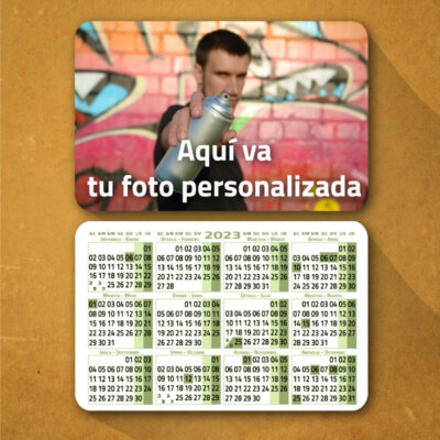 Calendario Personalizado: PVC de Bolsillo