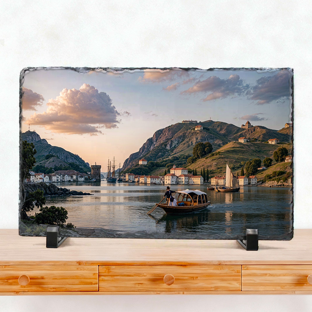 Foto-Pizarra – Oarsoaldea XIX (1838) Pasaia – La posición de Lord John Hay